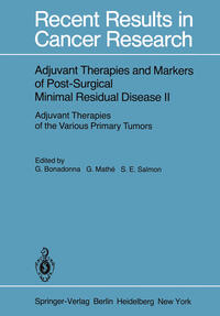 Vorderes Coverbild Adjuvant Therapies and Markers of Post-Surgical Minimal Residual Disease II