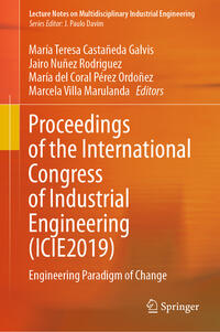 Vorderes Coverbild Proceedings of the International Congress of Industrial Engineering (ICIE2019)