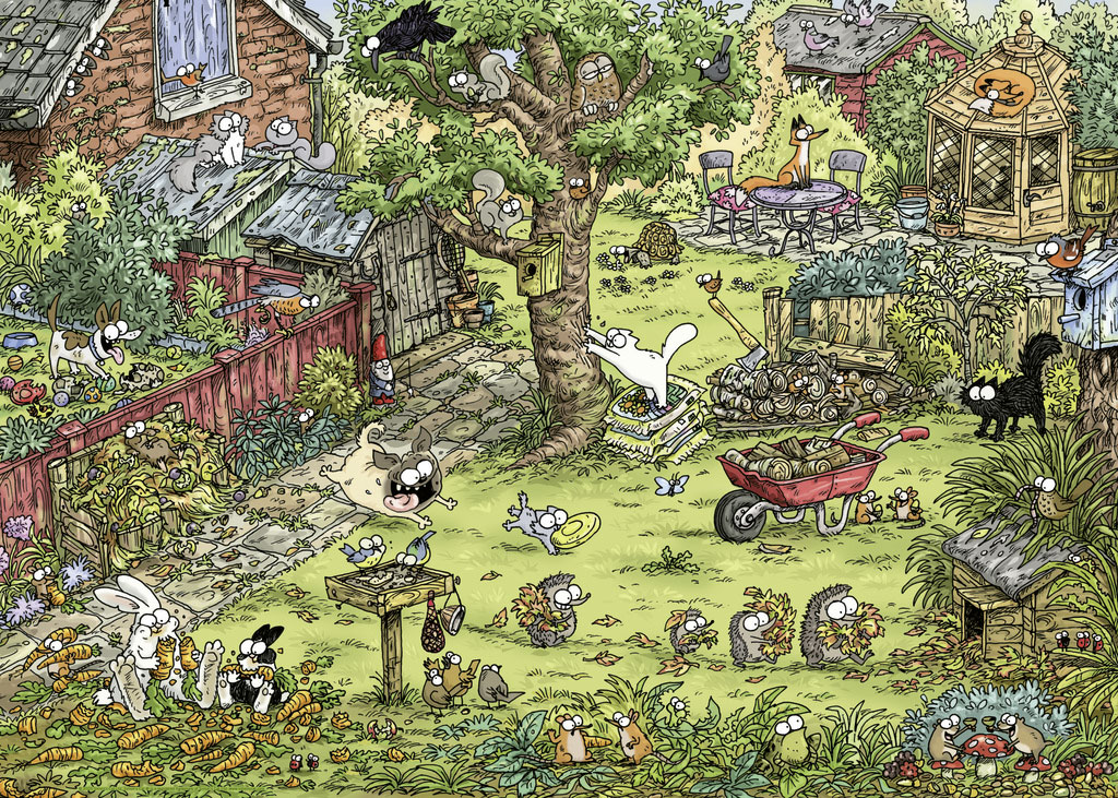 Beispielinhalt (Bild) Garden Adventures Puzzle