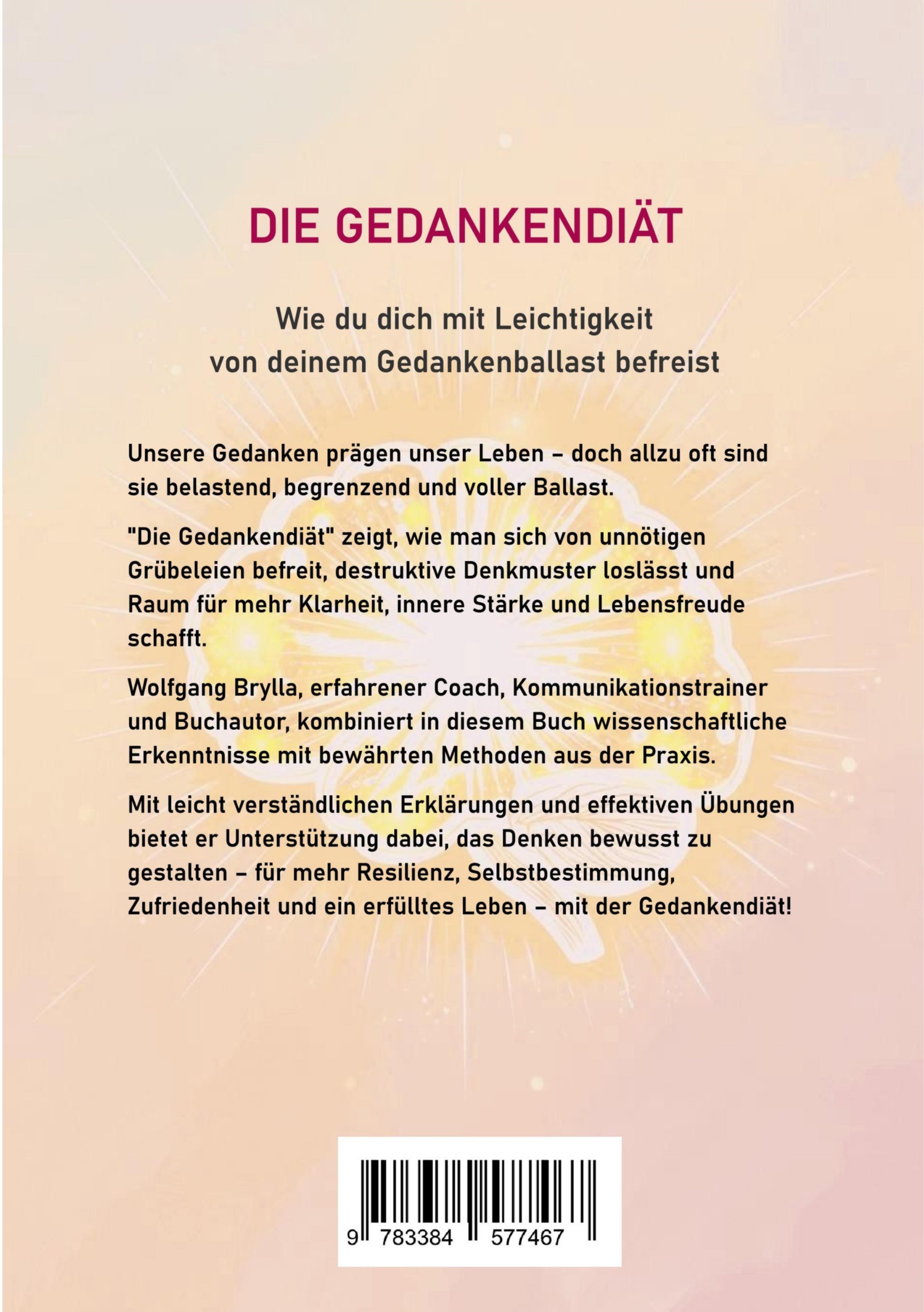 Rückseitencover DIE GEDANKENDIÄT