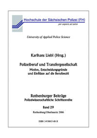 Vorderes Coverbild Polizeiberuf und Transfergesellschaft