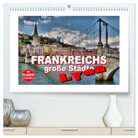 Vorderes Coverbild Frankreichs große Städte - Lyon (hochwertiger Premium Wandkalender 2025 DIN A2 quer), Kunstdruck in Hochglanz