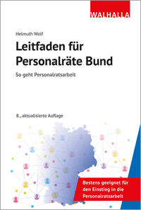 Vorderes Coverbild Leitfaden für Personalräte Bund