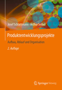 Vorderes Coverbild Produktentwicklungsprojekte - Aufbau, Ablauf und Organisation