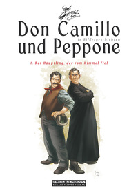 Vorderes Coverbild Don Camillo und Peppone in Bildergeschichten