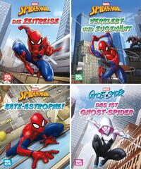Vorderes Coverbild Nelson Mini-Bücher: MARVEL Spider-Man 1-4