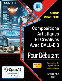 Vorderes Coverbild Compositions artistiques et creatives avec DALL-E 3