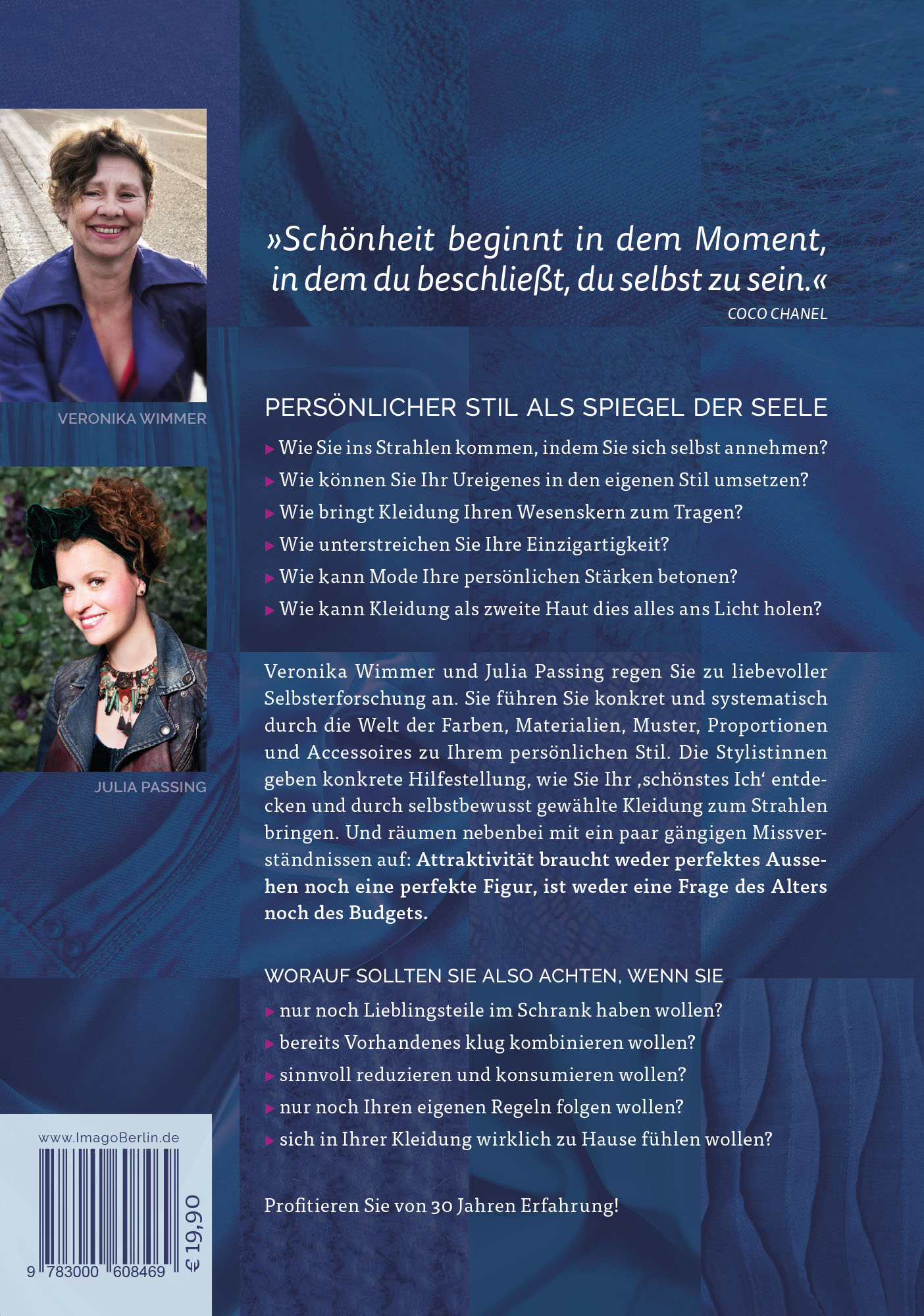 Rückseitencover Mein Schönstes Ich