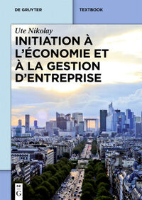 Vorderes Coverbild Initiation à l’économie et à la gestion d’entreprise