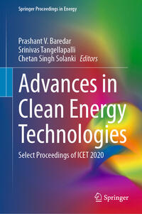 Vorderes Coverbild Advances in Clean Energy Technologies