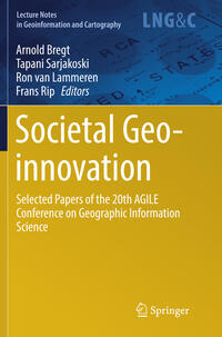 Vorderes Coverbild Societal Geo-innovation