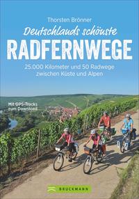 Vorderes Coverbild Deutschlands schönste Radfernwege