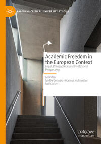 Vorderes Coverbild Academic Freedom in the European Context