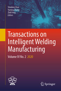 Vorderes Coverbild Transactions on Intelligent Welding Manufacturing
