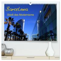 Vorderes Coverbild Barcelona - Stadt des Modernisme (hochwertiger Premium Wandkalender 2025 DIN A2 quer), Kunstdruck in Hochglanz