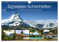 Vorderes Coverbild Schweizer Schönheiten (Wandkalender 2025 DIN A4 quer), CALVENDO Monatskalender