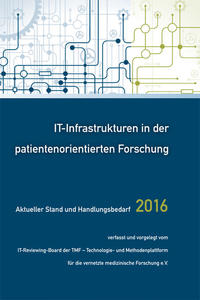 Vorderes Coverbild IT-Infrastrukturen in der patientenorientierten Forschung