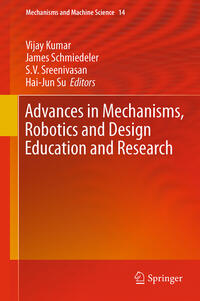 Vorderes Coverbild Advances in Mechanisms, Robotics and Design Education and Research