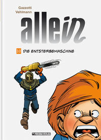 Vorderes Coverbild Allein Band 10