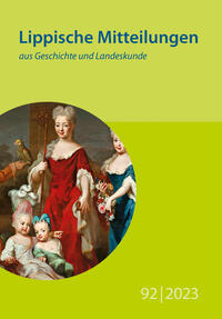 Vorderes Coverbild Lippische Mitteilungen aus Geschichte und Landeskunde
