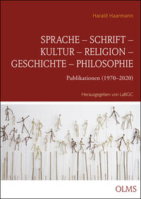 Vorderes Coverbild Sprache – Schrift – Kultur – Religion – Geschichte – Philosophie