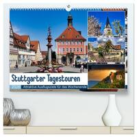 Vorderes Coverbild Stuttgarter Tagestouren (hochwertiger Premium Wandkalender 2026 DIN A2 quer), Kunstdruck in Hochglanz