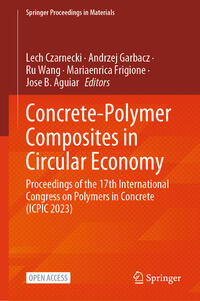 Vorderes Coverbild Concrete-Polymer Composites in Circular Economy