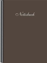 Vorderes Coverbild Notizbuch DINA 4
