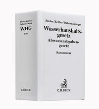 Vorderes Coverbild Wasserhaushaltsgesetz - Abwasserabgabengesetz Hauptordner II 65 mm