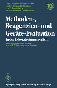Vorderes Coverbild Methoden-, Reagenzien- und Geräte-Evaluation in der Laboratoriumsmedizin