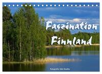 Vorderes Coverbild Faszination Finnland (Tischkalender 2025 DIN A5 quer), CALVENDO Monatskalender