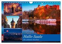 Vorderes Coverbild Halle-Saale - Die schönsten Ansichten (Wandkalender 2025 DIN A4 quer), CALVENDO Monatskalender