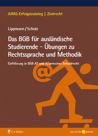 Vorderes Coverbild Das BGB für ausländische Studierende - Übungen zu Rechtssprache und Methodik