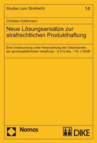 Vorderes Coverbild Neue Lösungsansätze zur strafrechtlichen Produktehaftung