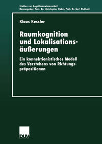 Vorderes Coverbild Raumkognition und Lokalisationsäußerungen