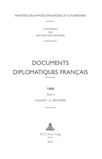 Vorderes Coverbild Documents diplomatiques français