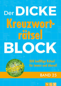 Vorderes Coverbild Der dicke Kreuzworträtsel-Block Band 25