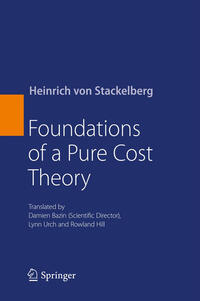 Vorderes Coverbild Foundations of a Pure Cost Theory
