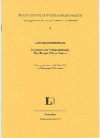 Vorderes Coverbild Strategien der Frühaufklärung. Das Beispiel Pierre Bayles.