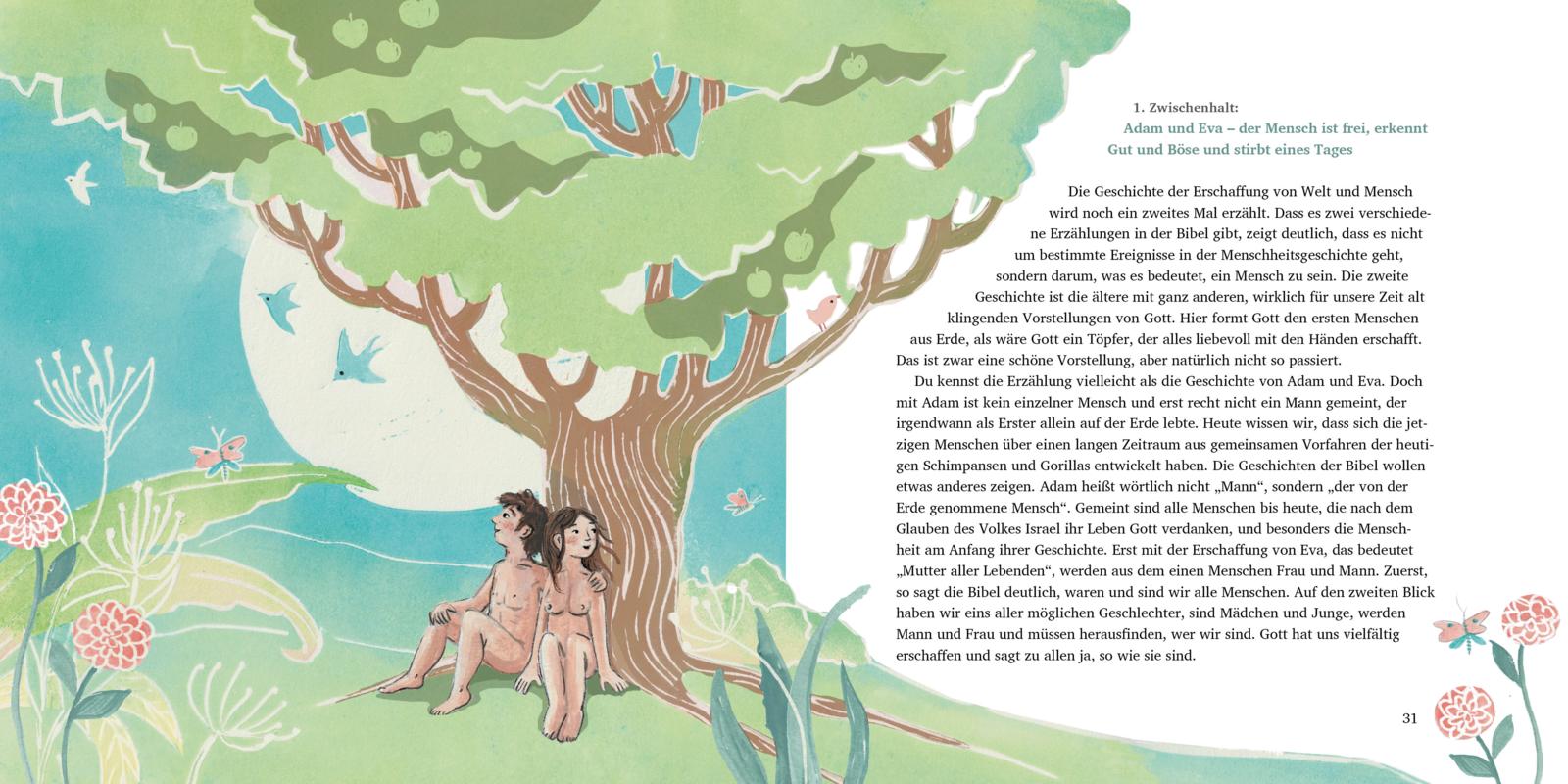 Beispielinhalt (Bild) Die Kinderbibel - eine Entdeckungsreise