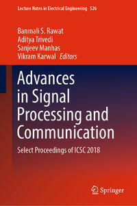 Vorderes Coverbild Advances in Signal Processing and Communication