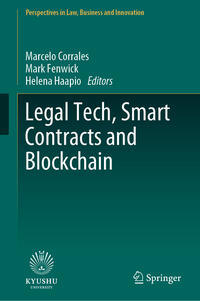 Vorderes Coverbild Legal Tech, Smart Contracts and Blockchain
