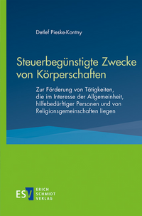 Vorderes Coverbild Steuerbegünstigte Zwecke von Körperschaften