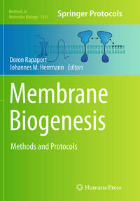 Vorderes Coverbild Membrane Biogenesis