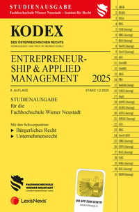 Vorderes Coverbild KODEX Entrepreneurship & Applied Management 2025 - inkl. App
