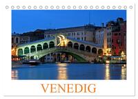 Vorderes Coverbild Venedig (Tischkalender 2025 DIN A5 quer), CALVENDO Monatskalender