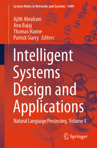 Vorderes Coverbild Intelligent Systems Design and Applications