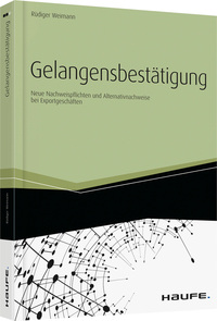 Vorderes Coverbild Gelangensbestätigung