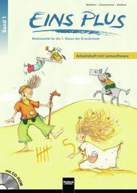 Vorderes Coverbild EINS PLUS 1. Ausgabe Deutschland. Arbeitsheft mit Lernsoftware