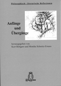 Vorderes Coverbild Anfänge und Übergänge